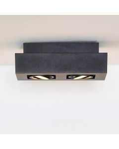 Foco de techo moderno negro, Xirax