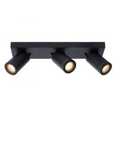 Foco de techo moderno negro, Taylor, IP44