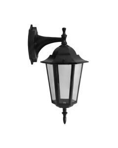 Lámpara exterior antigua negra, Tymo, IP44