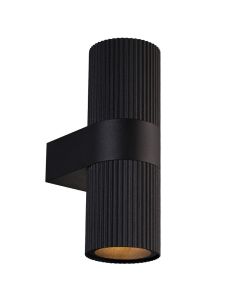Lámpara exterior moderna negra, Kyklop, IP54