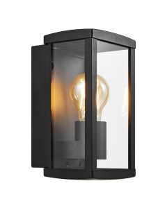 Lámpara exterior moderna negra, Luchy, IP44