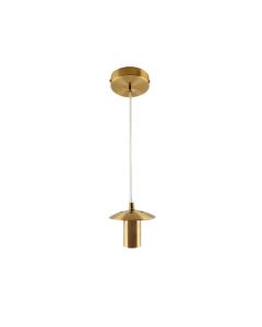 Lámpara colgante sin pantalla cobre de metal, Minne