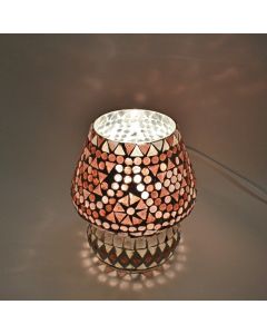Lámpara de mesa morada oriental, Rachel