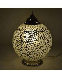 Lámpara de mesa transparente oriental, Dalil