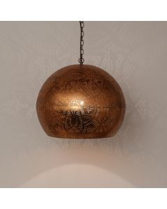 Lámpara colgante de filigrana cobre, Kenza