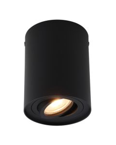 Aplique de techo negro moderno, Onno