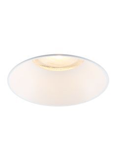 Foco empotrable trimless blanco de aluminio, Sanaz
