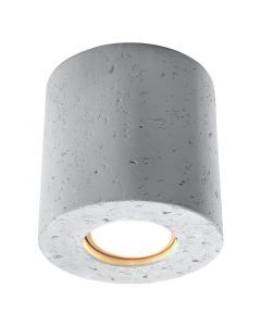 Aplique de techo de cemento gris, Amely