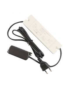 Caja de conexiones y transformador para plug and play focos para porche