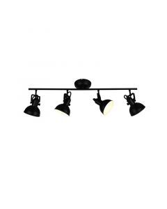 Foco de techo industrial negro, Kibek