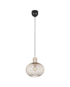 Lámpara colgante industrial beige, Gjalt