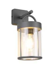 Lámpara exterior moderna antracita, Piter, IP44