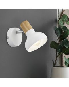 Foco de pared moderno blanco, Toos