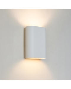 Aplique up down blanco moderno, Rodigo