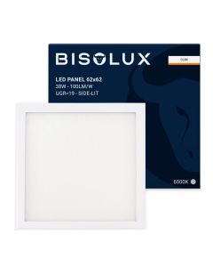 Panel LED 62x62 cm - Bisolux Master - 38W - 6000K