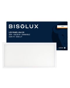 Panel LED 120x60 cm - Bisolux Master - 60W - 6000K