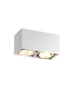 Aplique de techo blanco moderno, Harup