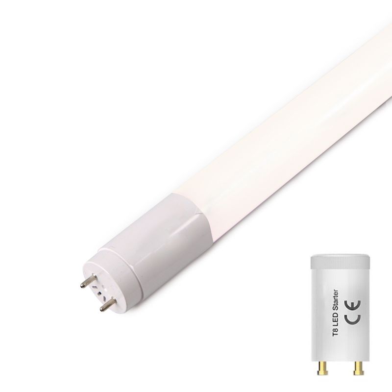 TUBO / LAMPADA FLUORESCENTE A LED BIANCO FREDDO 120CM T8 230V 17W WOJ 22305 - Foto 4