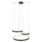 Lámpara colgante negra diseño, Giorgio, 60W, 2700K LED