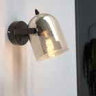 Foco de pared gris diseño, Clyde