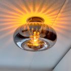 Plafón de techo gris diseño, Eve