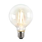 Olucia bombilla LED E27 regulable George, G95, 4W, 2700K