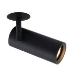 Foco empotrable negro moderno, Nadi