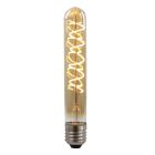 Olucia bombilla LED tubo E27 regulable Damien, ámbar, 4W, 2200K