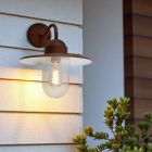 Lámpara exterior color óxido antigua, Maxx, IP44