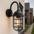 Lámpara exterior negra antigua, Havana, IP54