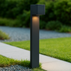 Lámpara exterior negra moderna, Corella, IP54