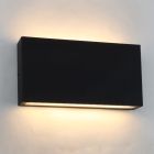 Lámpara exterior negro moderno, Cailey, 10W, 3000K LED, IP54