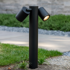 Lámpara exterior negra moderna, Clevor, IP44