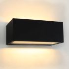Lámpara exterior negro moderno, Cailey, 10W, 3000K LED, IP54