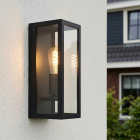 Lámpara exterior negra moderna, Senne, IP44