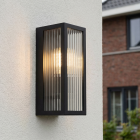 Lámpara exterior negra moderna, Senne, IP44