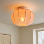 Lámpara de techo rosa moderna, Deborah