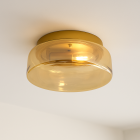 Plafón de techo ámbar diseño, Byron