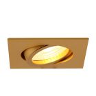 Foco empotrable latón de metal, Onno