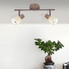 Foco de techo cobre de metal, Alaya