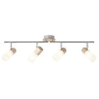 Foco de techo madera, Johailey