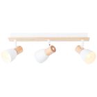 Foco de techo blanco rústico, Tyrone