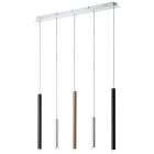 Lámpara colgante plateada moderna, Olivia, 4W, 3000K LED