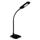 Flexo negro de plástico, Jenoah, 5W, 6000K LED, con regulador táctil