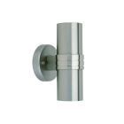 Lámpara exterior cromada moderna, Jaycie, 3W, 3000K LED, IP44