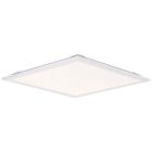 Lámpara de techo blanca diseño, Lisa, 24W, color de luz ajustable LED