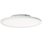 Plafón de techo blanco moderno, Bonny, 24W, color de luz ajustable LED, con mando a distancia