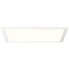 Lámpara de techo panel LED blanca moderna, Bonny, 24W, color de luz ajustable LED, con mando a distancia