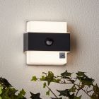 Aplique exterior con sensor de movimiento antracita moderno, Birol, 7,5W, 4000K LED, IP44
