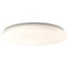 Plafón de techo blanco de plástico, Julie, 36W, ajustable entre luz blanco cálido y frío LED, con mando a distancia